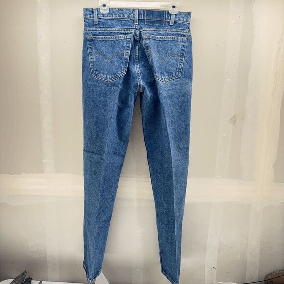 Vintage 90's Y2K Levis 505 Denim Pants W32 L32 Made in PR USA Faded Wash EUC - Picture 4 of 9